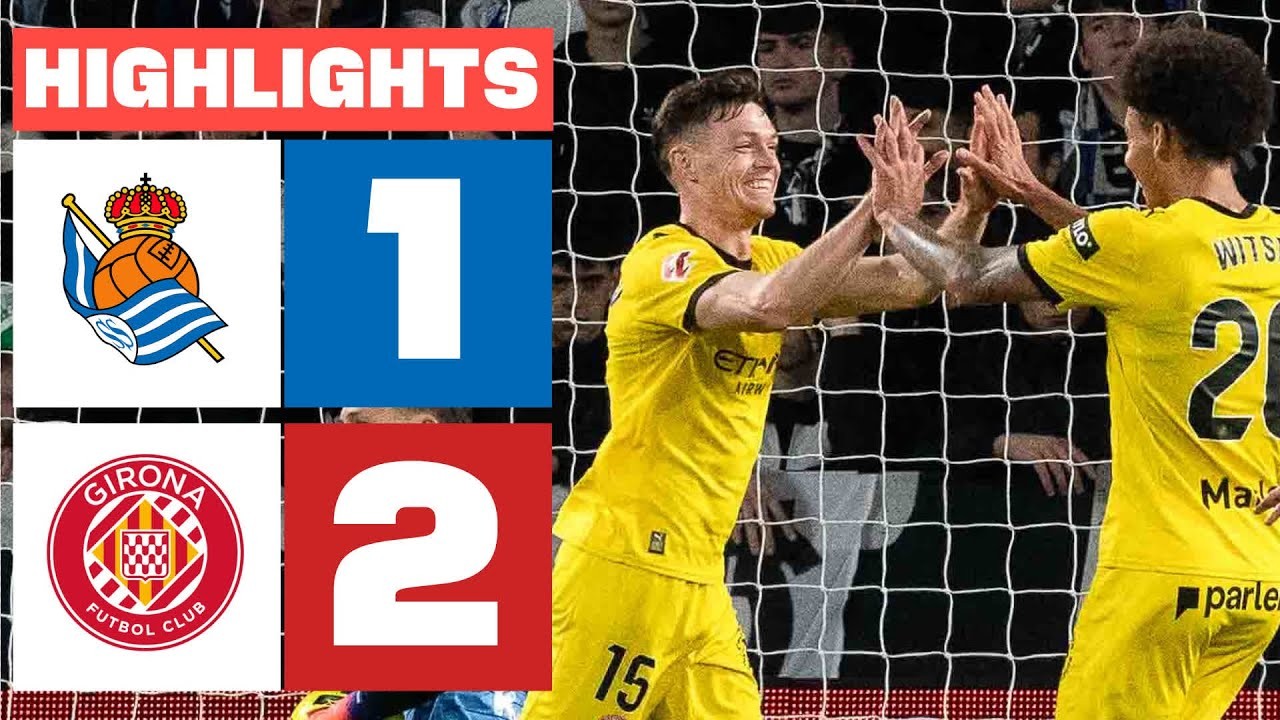 #ไฮไลท์ฟุตบอล [ เรอัล โซเซียดาด 1 - 2 คิโรน่า ] ลาลีก้า สเปน 2025/13.12.68