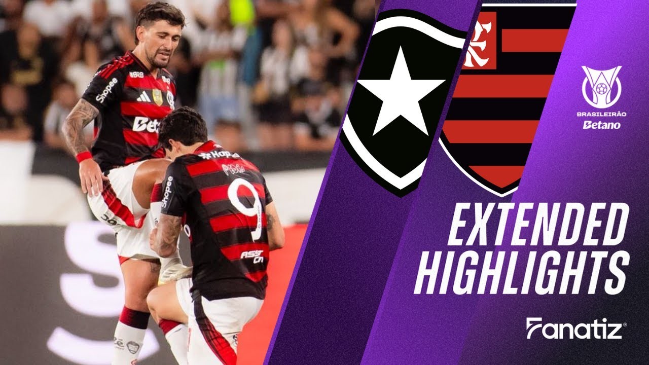 #ไฮไลท์ฟุตบอล [ โบตาโฟโก้ อาร์เจ 0 - 3 ฟลาเมงโก้ ] บราซิล ซีรี่ย์เอ 2025/16.10.68