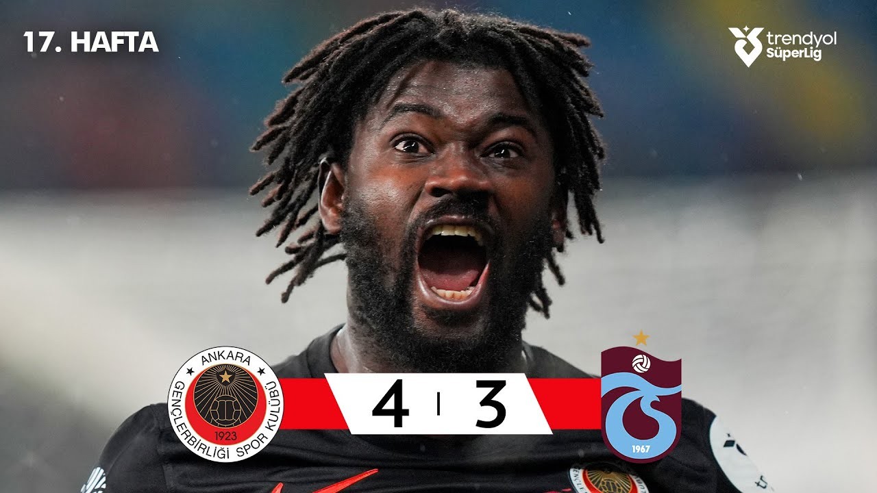 #ไฮไลท์ฟุตบอล [ เกนเคลอร์บิลิจี้ 4 - 3 กาเซียนเท็ป ] ตุรกี ซุปเปอร์ลีก 2025/23.12.68