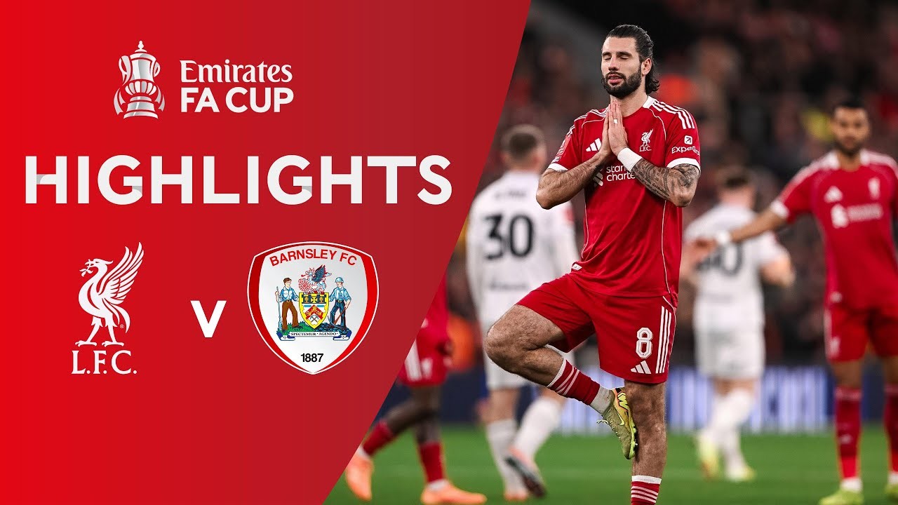 #ไฮไลท์ฟุตบอล [ ลิเวอร์พูล 4 - 1 บาร์นสลีย์ ] เอฟเอ คัพ อังกฤษ 2025/13.1.69