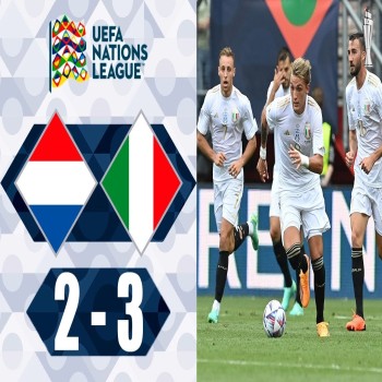 #ไฮไลท์ฟุตบอล [ เนเธอร์แลนด์ 2 - 3 อิตาลี ] ยูฟ่า เนชั่น ลีก 2023 & รอบชิงอันดับ 3